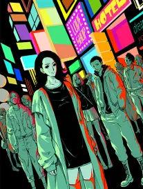 墨线记事漫画原作作品封面示意